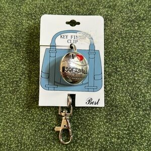 NWT Key Finder Clip Softball